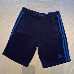 Adidas, small blue sweat shorts